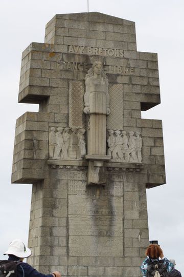 Croix de Pen Hir Monument aux Bretons de la France Libre
